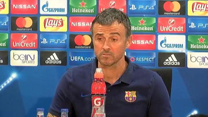 Luis Enrique: "Guardiola es el mejor entrenador en la actualidad"