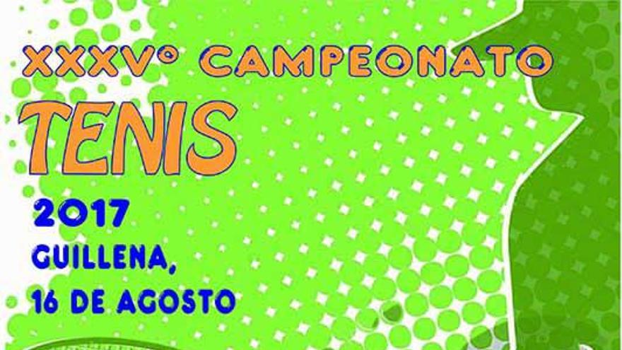 Abierto el plazo de inscripción hasta el 10 de agosto para el XXXV Campeonato de Tenis de Guillena