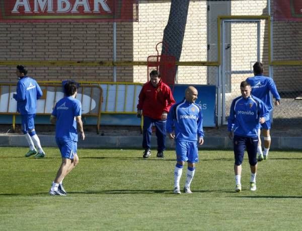 Fotogalería del entrenamiento del Real Zaragoza