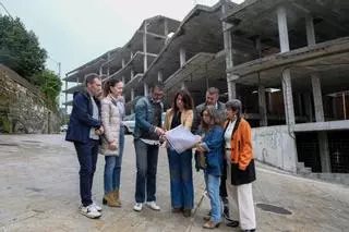 El Concello do Porto do Son compra el esqueleto de un inmueble inacabado para habilitar 30 viviendas sociales