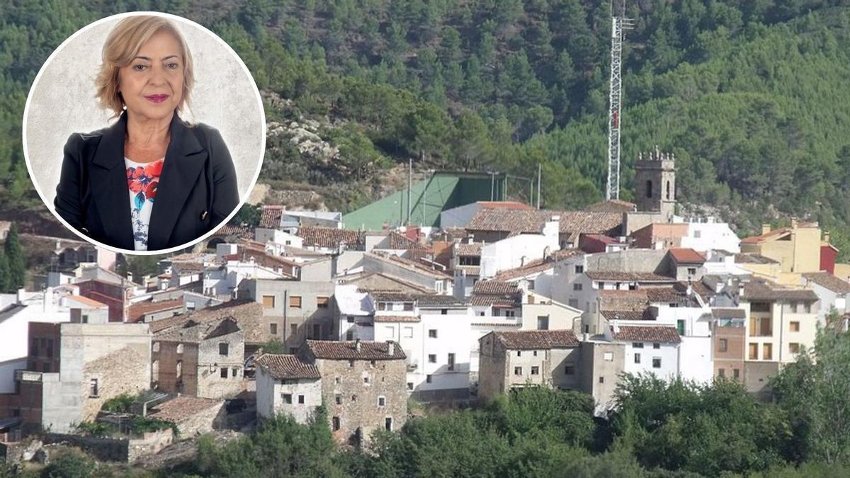 Rosa Mª Gómez, alcaldesa de Villamalur.