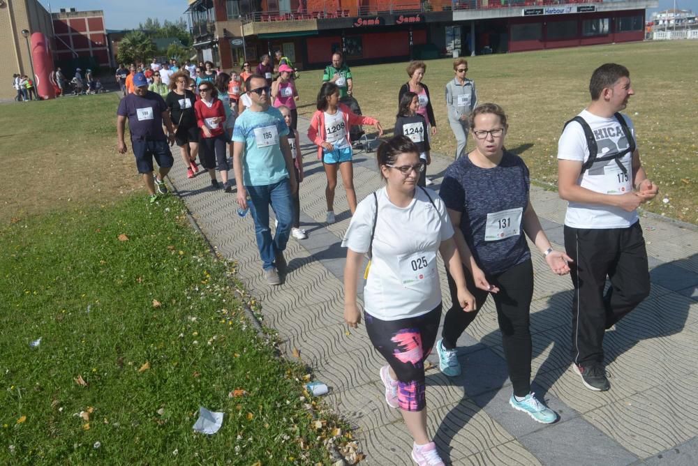 Carrera solidaria Ladesol en Vilagarcía de Arousa