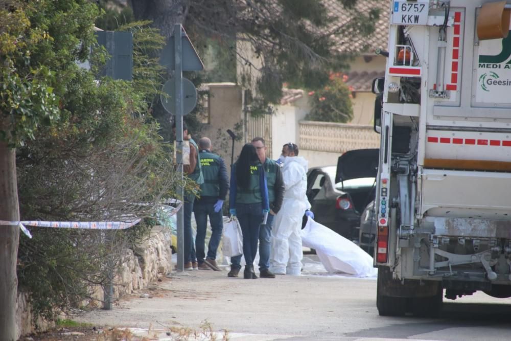 La mujer hallada muerta en un contenedor en Moraira presentaba signos de violencia