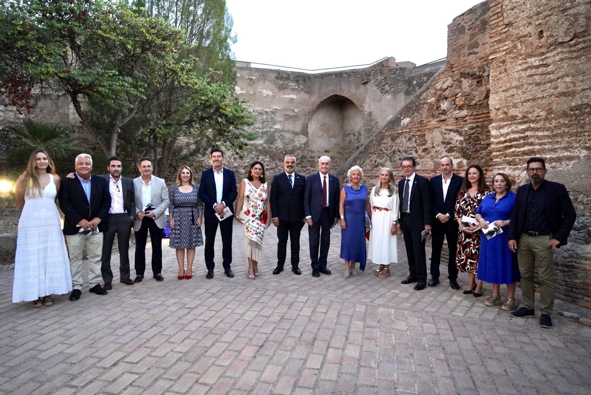 Acto de nombramiento del abanderado de la Feria de Málaga 2023 en el Castillo de Gibralfaro