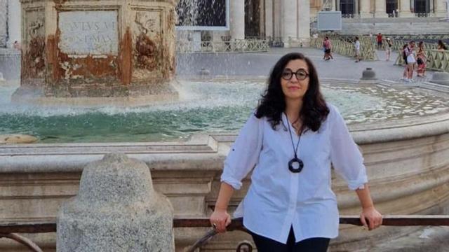 María Jesús de la Grana, en Roma.