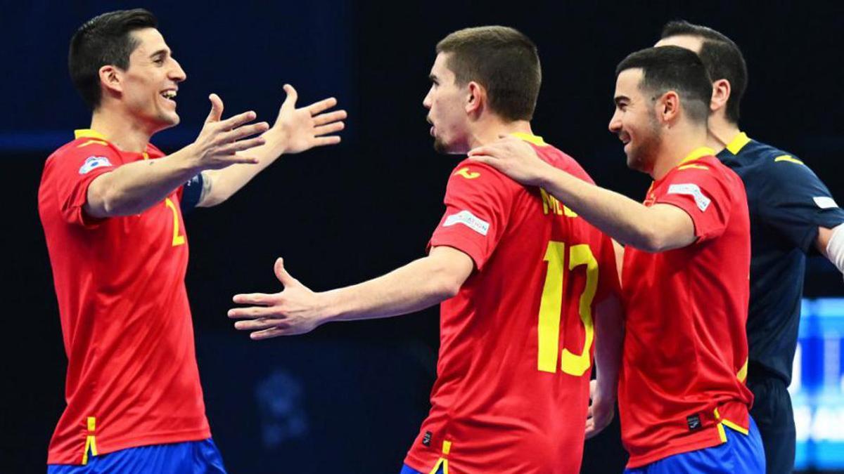 España fue muy superior a los ucranianos