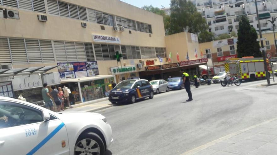 Un incendio afecta a un local del Cerrado de Calderón