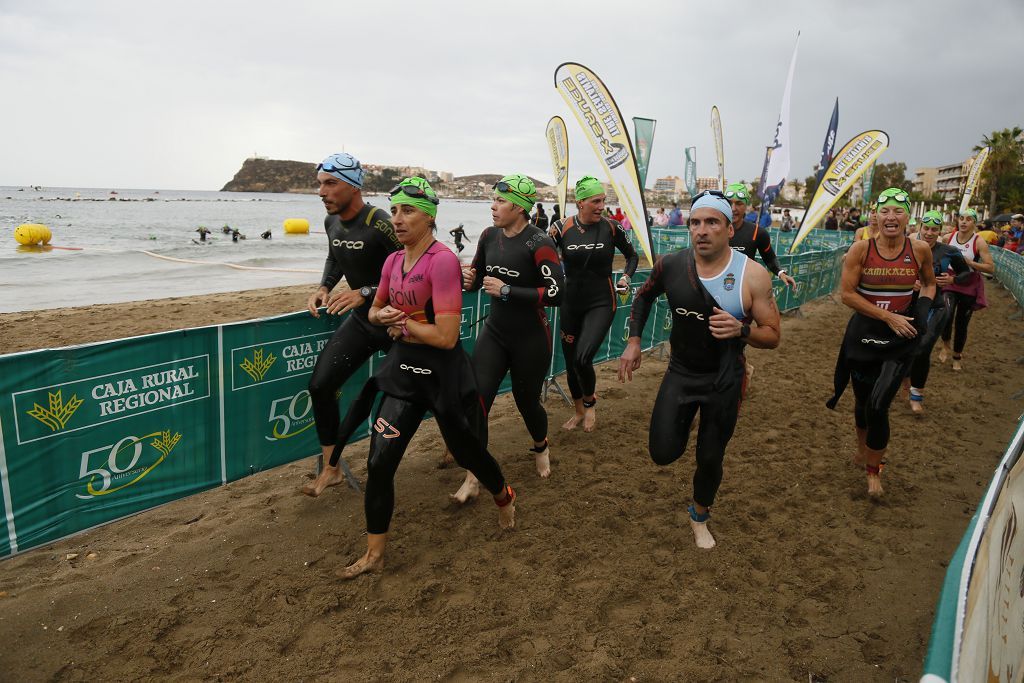 Salida del triatlón de Fuente Álamo