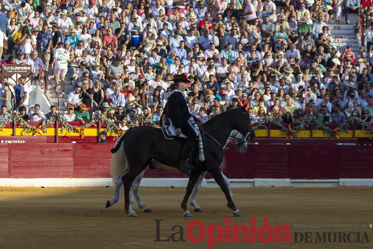 Corrida de rejones en la Feria de Murcia (Andy Cartagena y Diego Ventura)