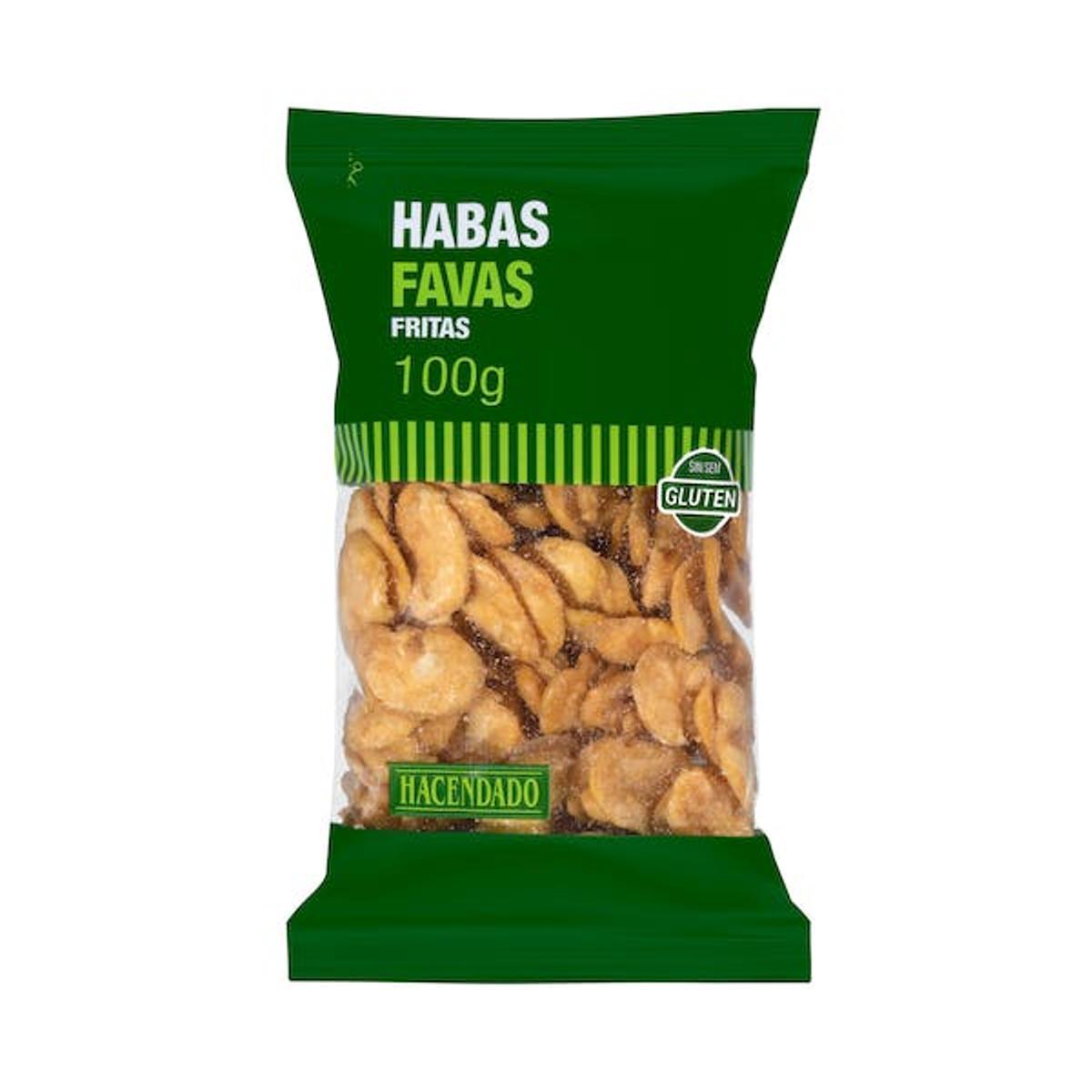 Habas fritas de Mercadona