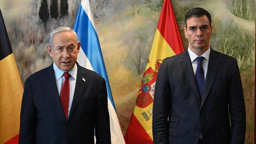 Sánchez trata de rebajar la tensión con Israel y reitera al ministro Gantz que España es un “país amigo”