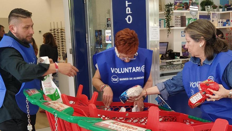 Banco de Alimentos de Vigo recauda 49.000 kilos de comida durante la Operación Kilo Primavera