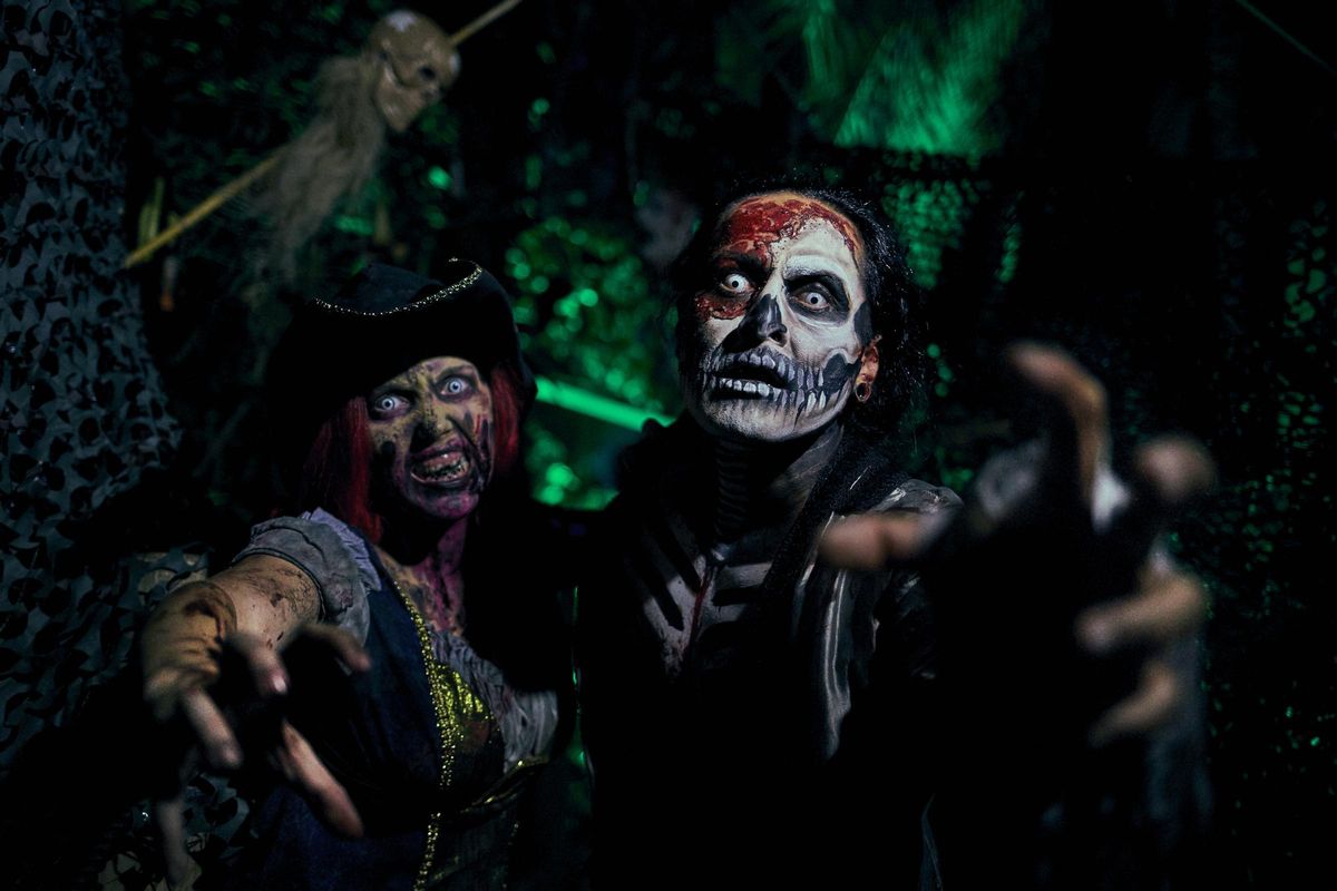 La Isla Maldita, atracción de Halloween en Port Aventura. La Isla Maldita, atracción de Halloween en Port Aventura.