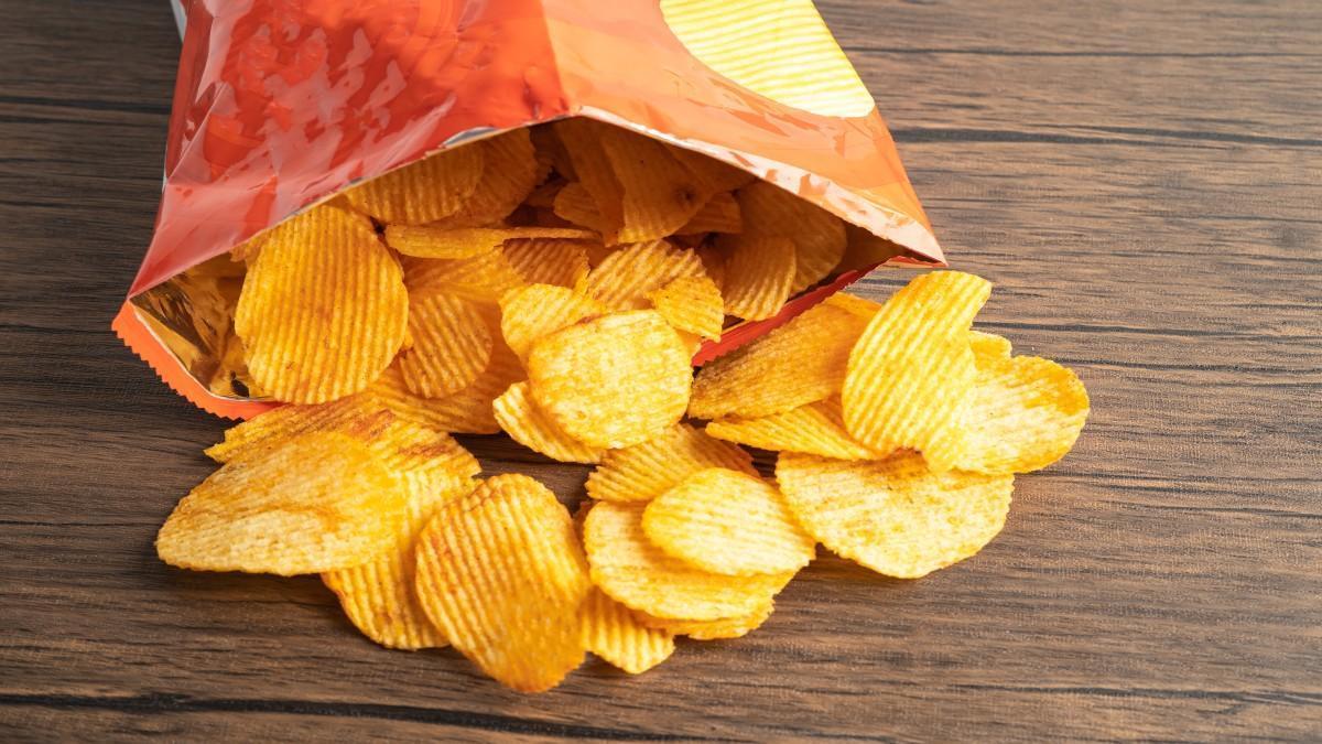 Bolsa de patatas fritas.