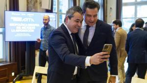 Josep Maria Recasens en un momento de la última edición de European Bridges, el foro organizado por EL PERIÓDICO en colaboración con beBartlet en Bruselas.