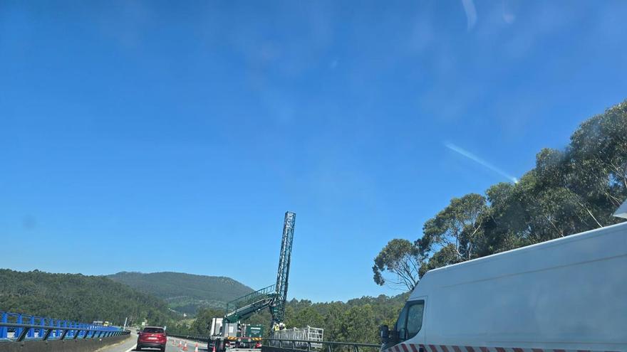 La Xunta inspecciona los viaductos de la Autovía do Morrazo