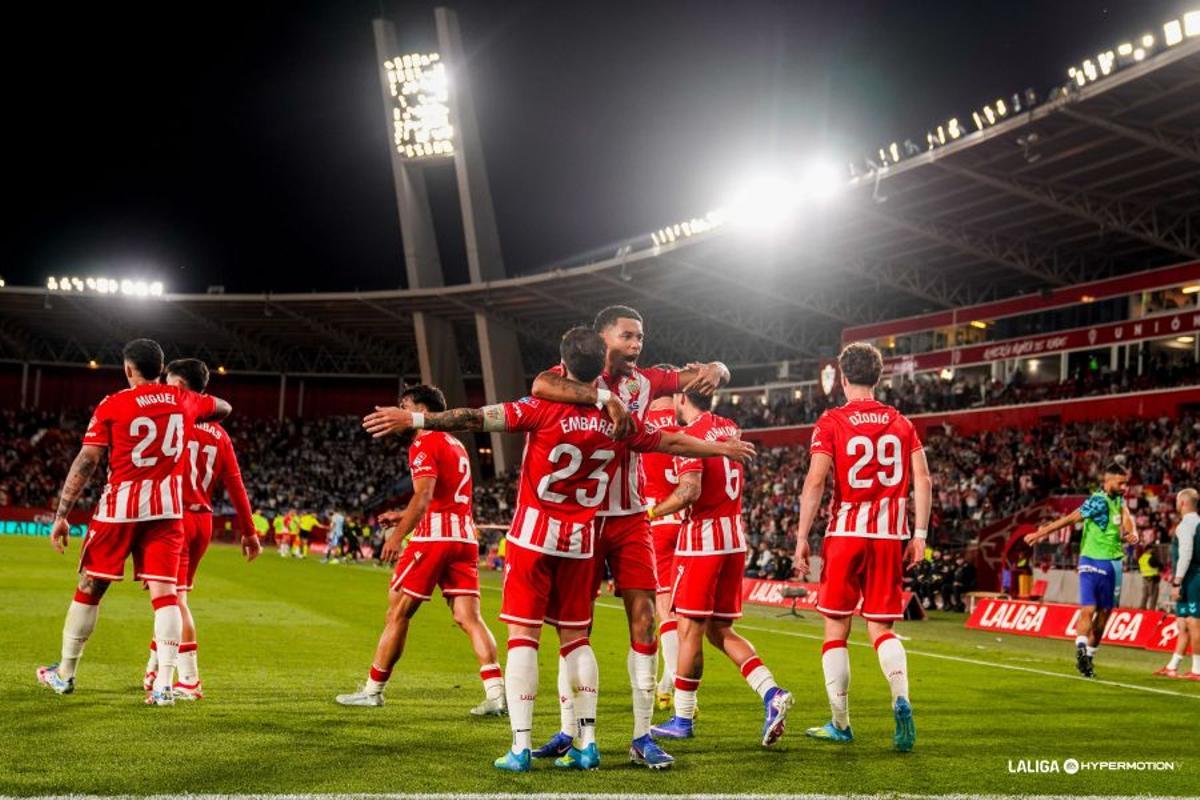 El UD Almería - Málaga CF, en imágenes El UD Almería - Málaga CF, en imágenes