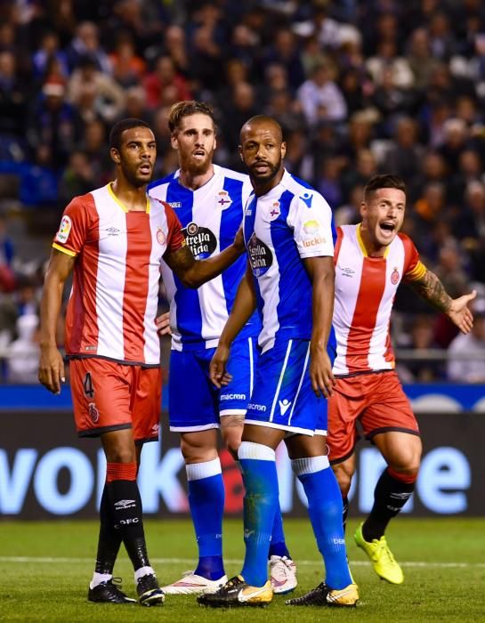 El Deportivo cae ante el Girona en Riazor