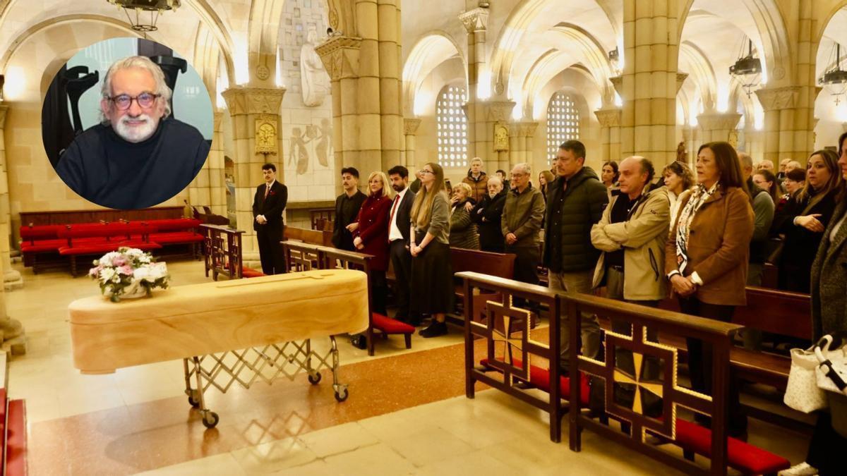 Funeral en Gijón por Alejandro Catrain, vicepresidente de la Unión de Discapacitados Físicos
