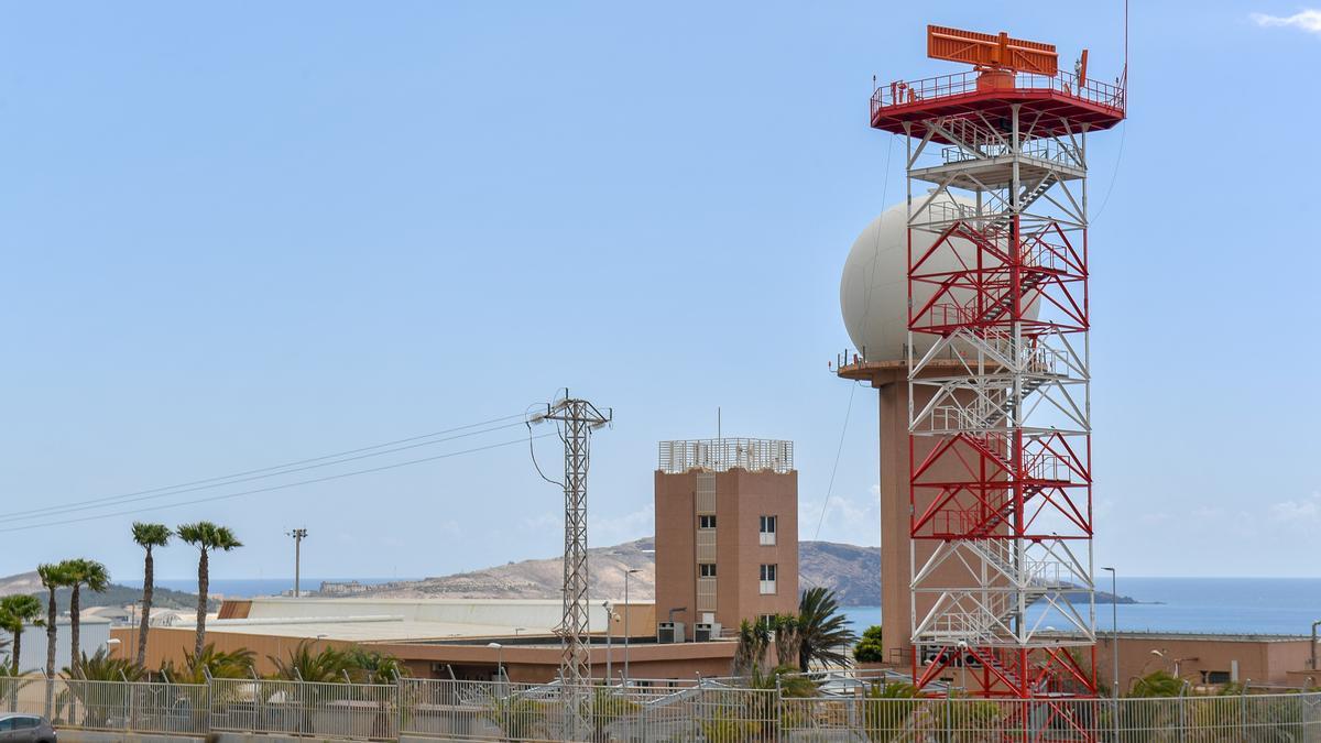 Radar provisional en el Aeropuerto de Gran Canaria