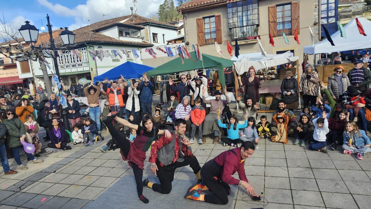 Un momento de las actuaciones.