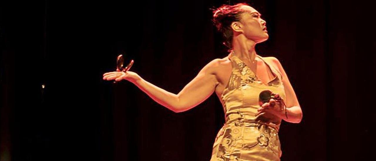 La bailaora de flamenco Kayoko Nakata. | INFORMACIÓN