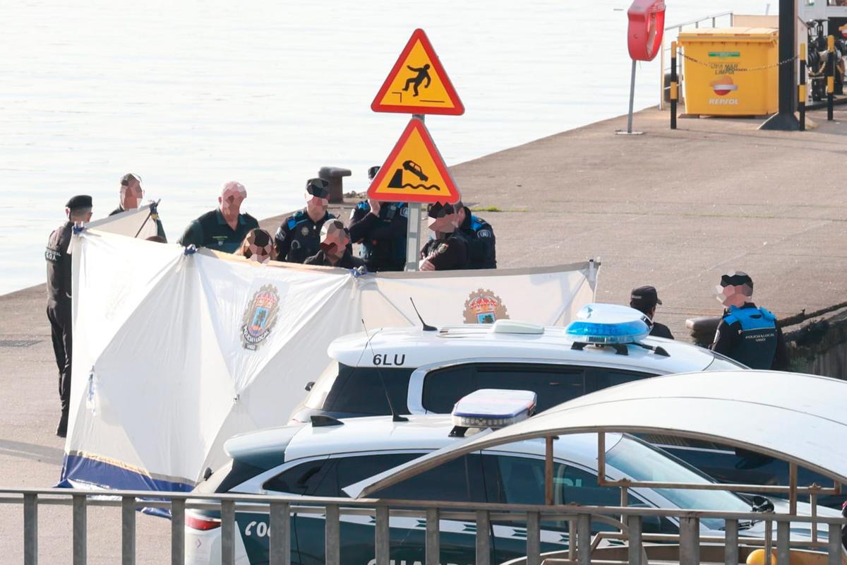 Localizan un cadáver en el entorno del puerto de Vigo.
