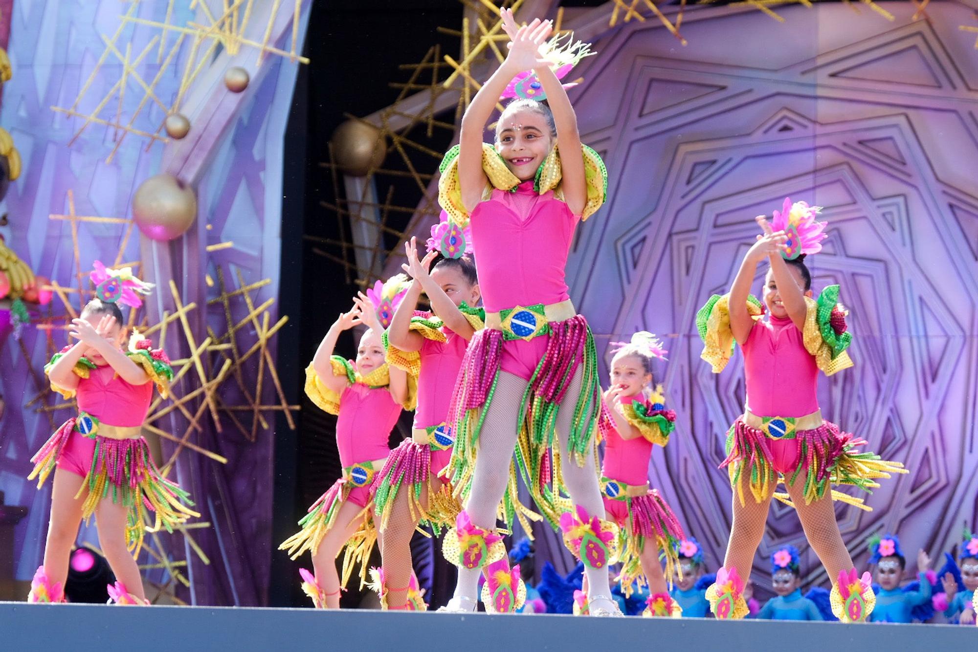 Carnaval Coreográfico Infantil en Las Palmas de Gran Canaria