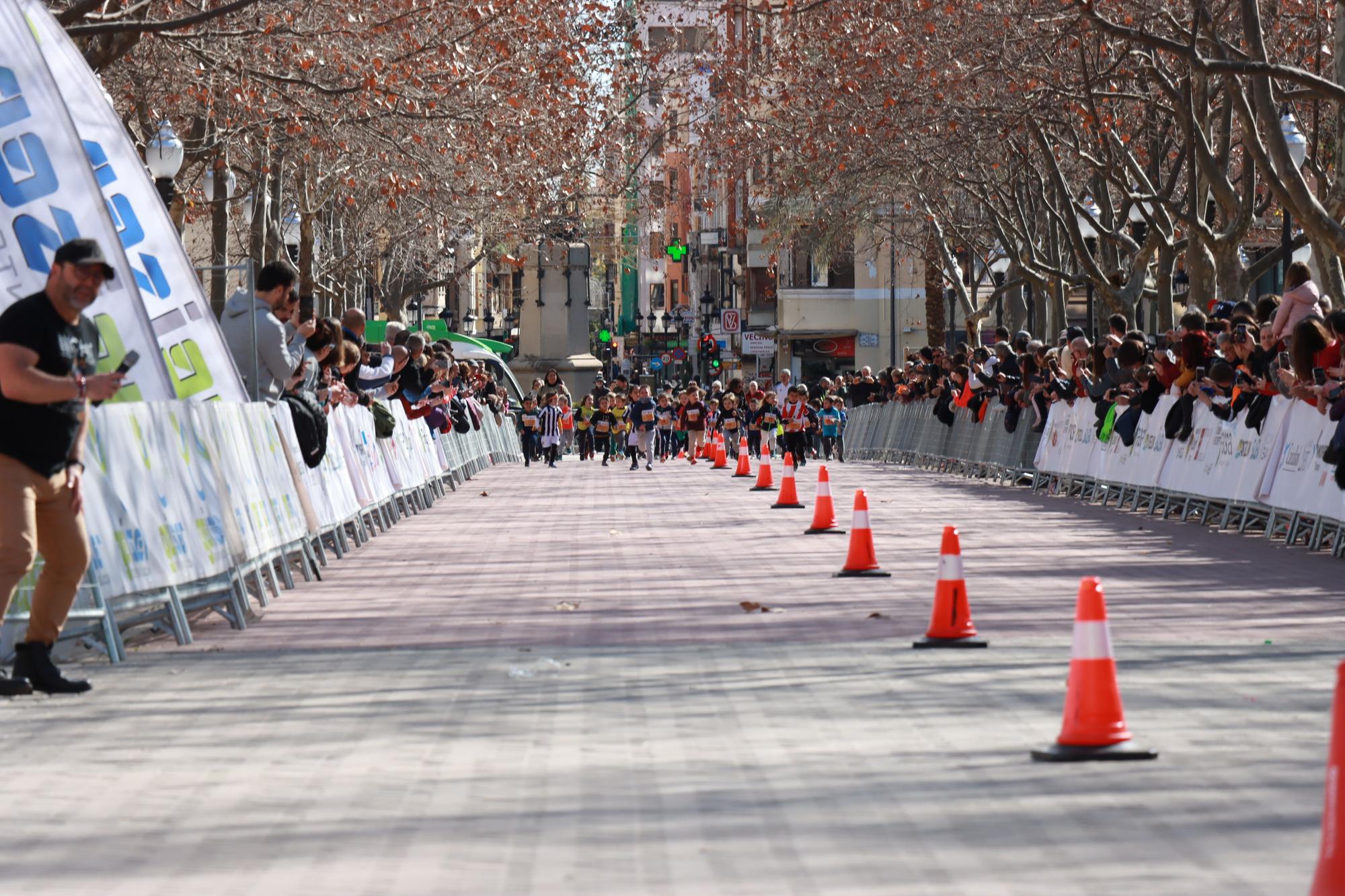 Las mejores imágenes de la maratón infantil en Castelló