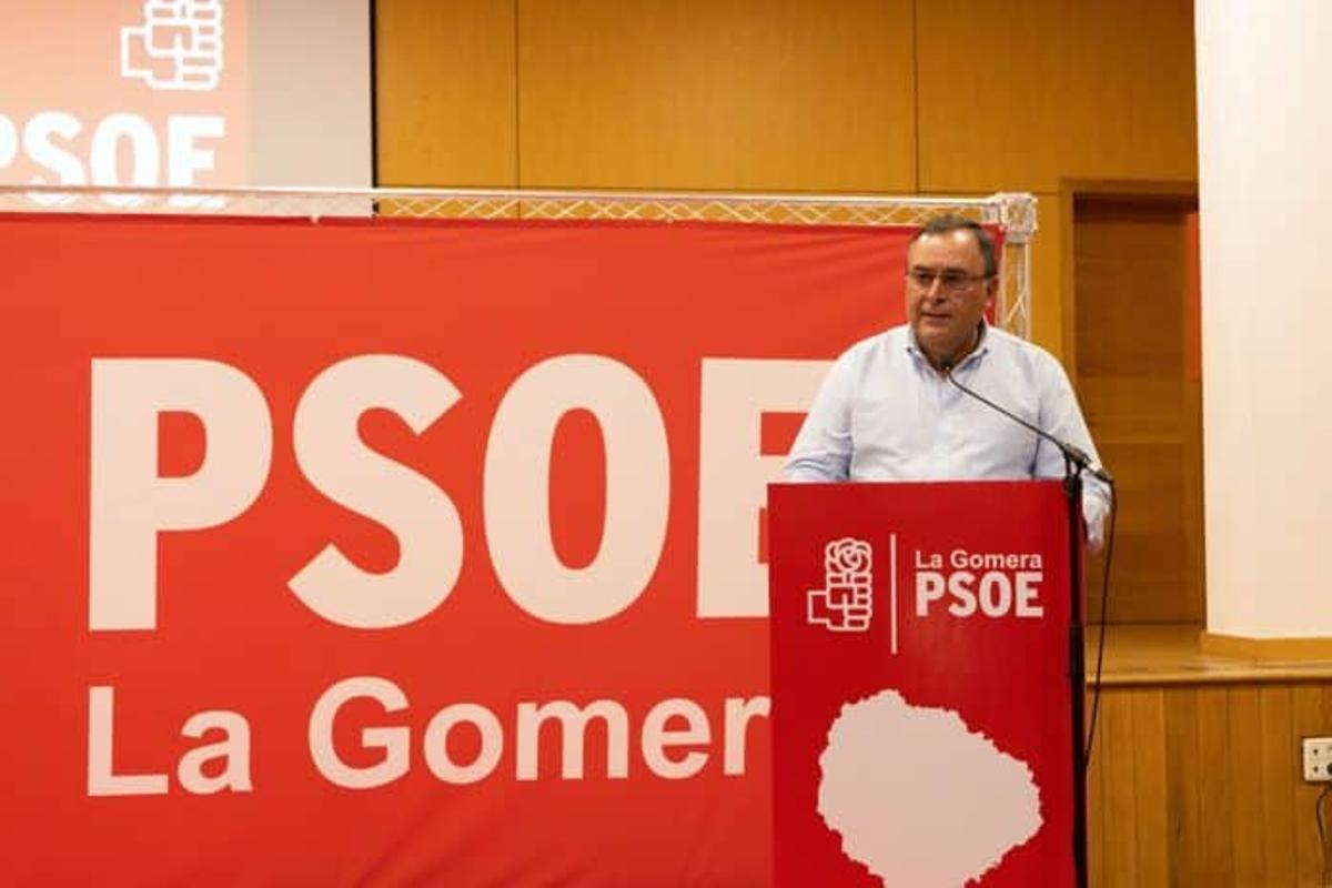 Manuel Ramon Plasencia, secretario General del PSOE de La Gomera.