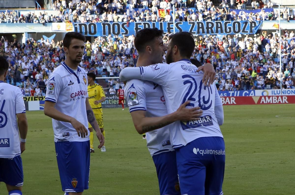 Las mejores imágenes del triunfo del Real Zaragoza sobre el Oviedo por 1-0