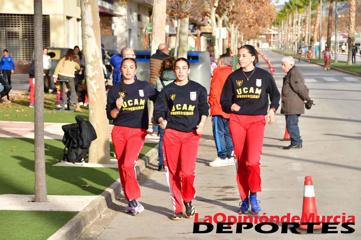 Carrera regional de marcha en Jumilla.