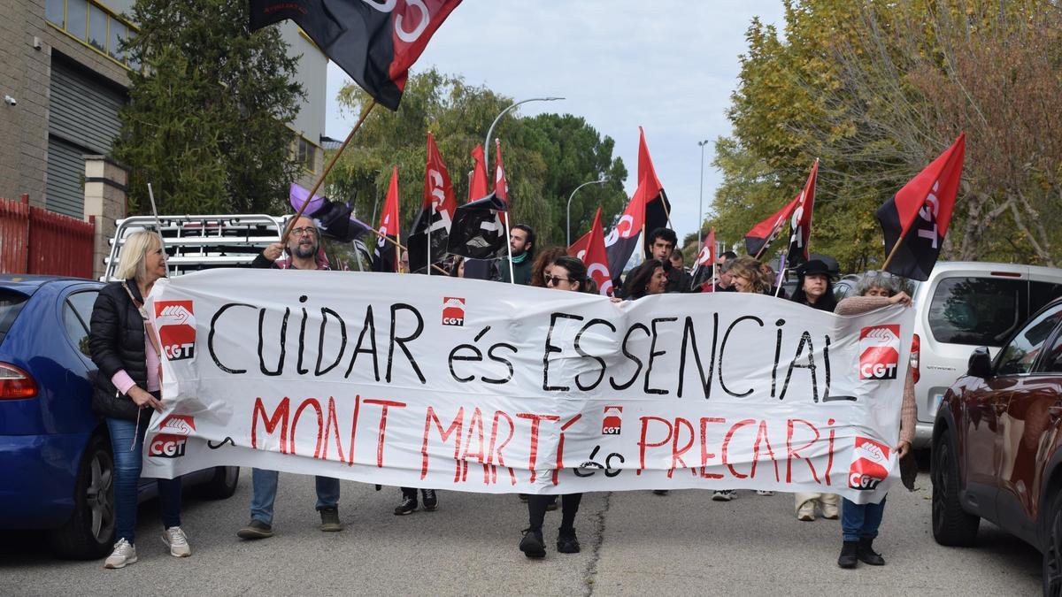 Manifestació aquest dijous a Puig-reig per reclamar millores laborals a la residència Mont Martí