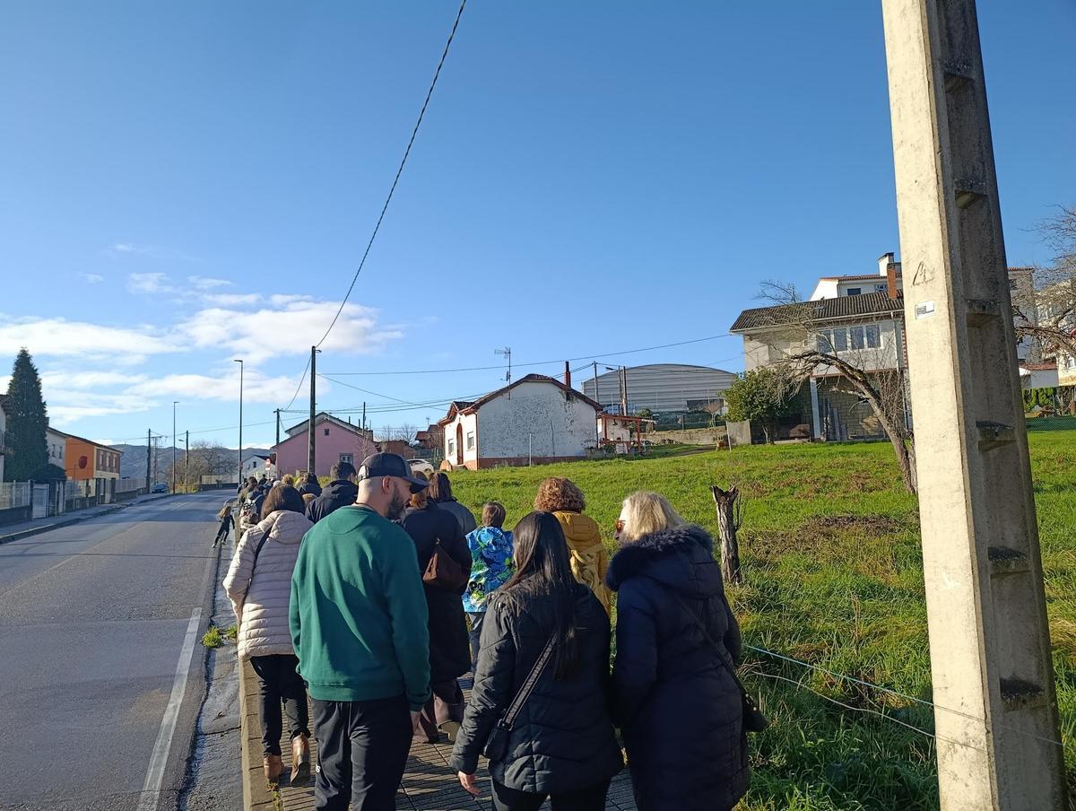 Posada de Llanera marcha a favor de Cáritas