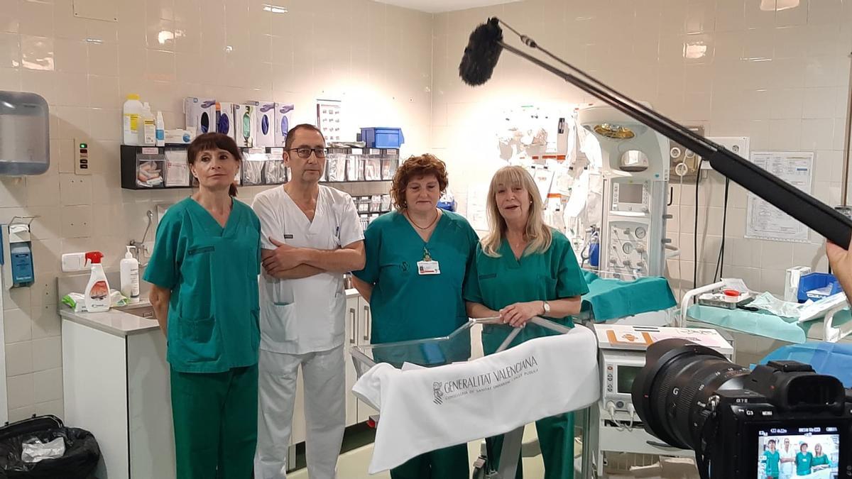 Un equipo sanitario del departamento de salud Xàtiva-Ontinyent.