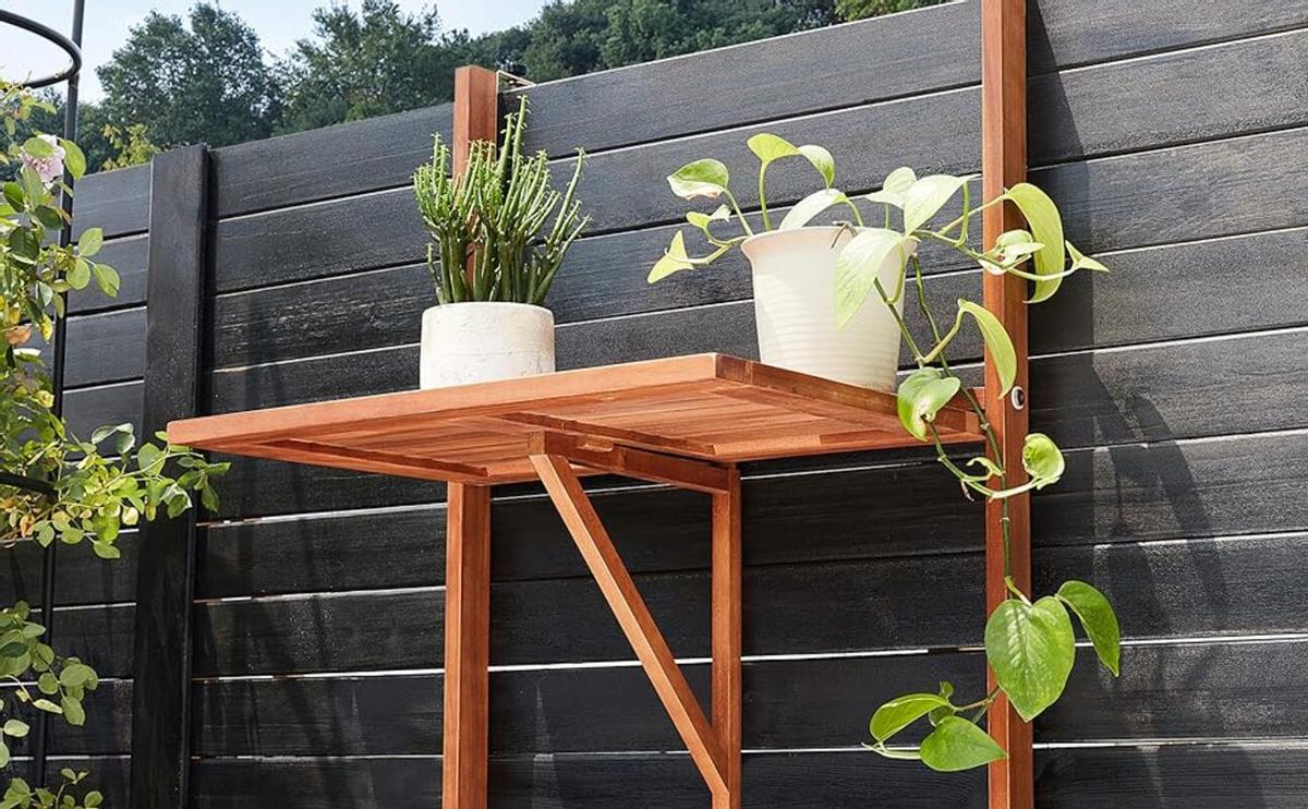 La mesa más recomendada para terrazas pequeñas