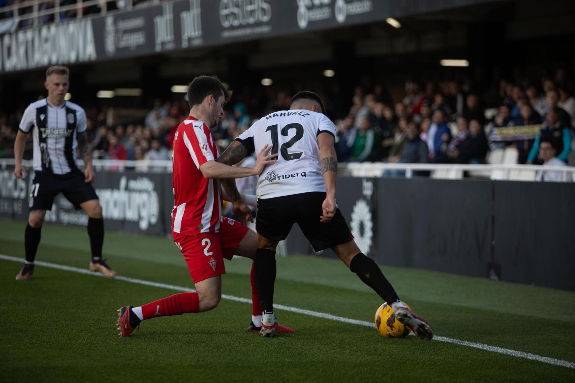 FC Cartagena - Sporting de Gijón en imágenes