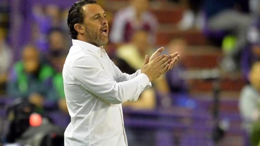 El técnico del Valladolid, Sergio González