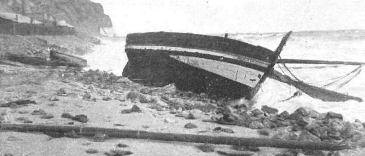 Efectos del Temporal de la Candelera en la costa Mediterránea.