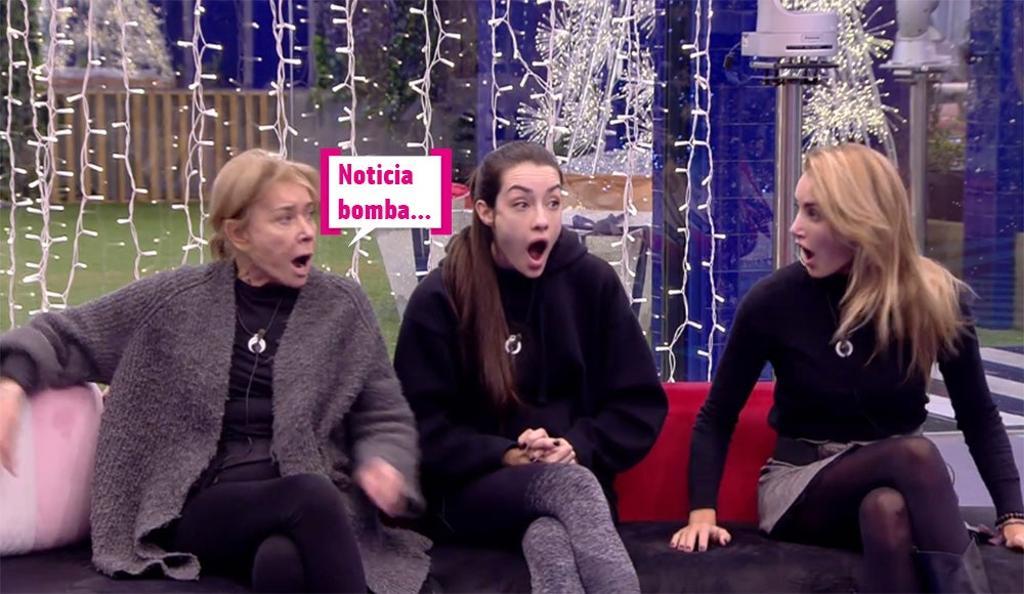 Mila, Adara y Alba Carrillo en la final de 'GH VIP 7', bocadillo: &quot;Noticia bomba&quot;