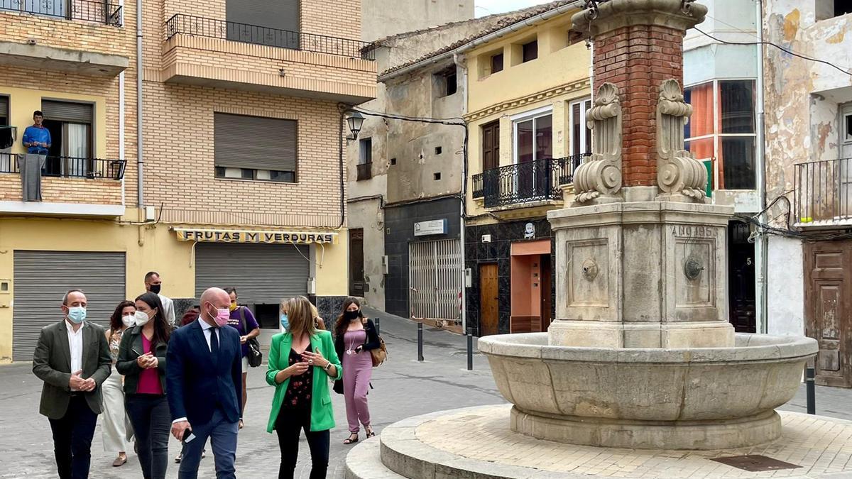 Visita de Toni Gaspar a Villar del Arzobispo.