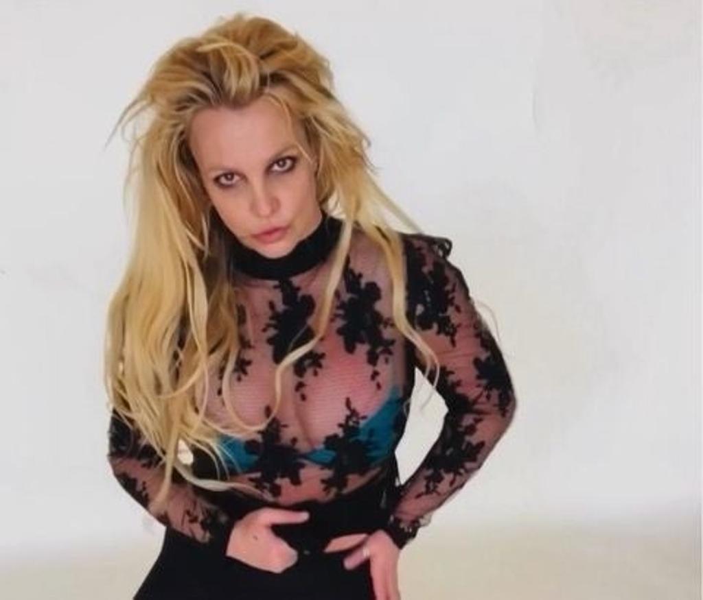 Britney Spears con mala cara en su Instagram