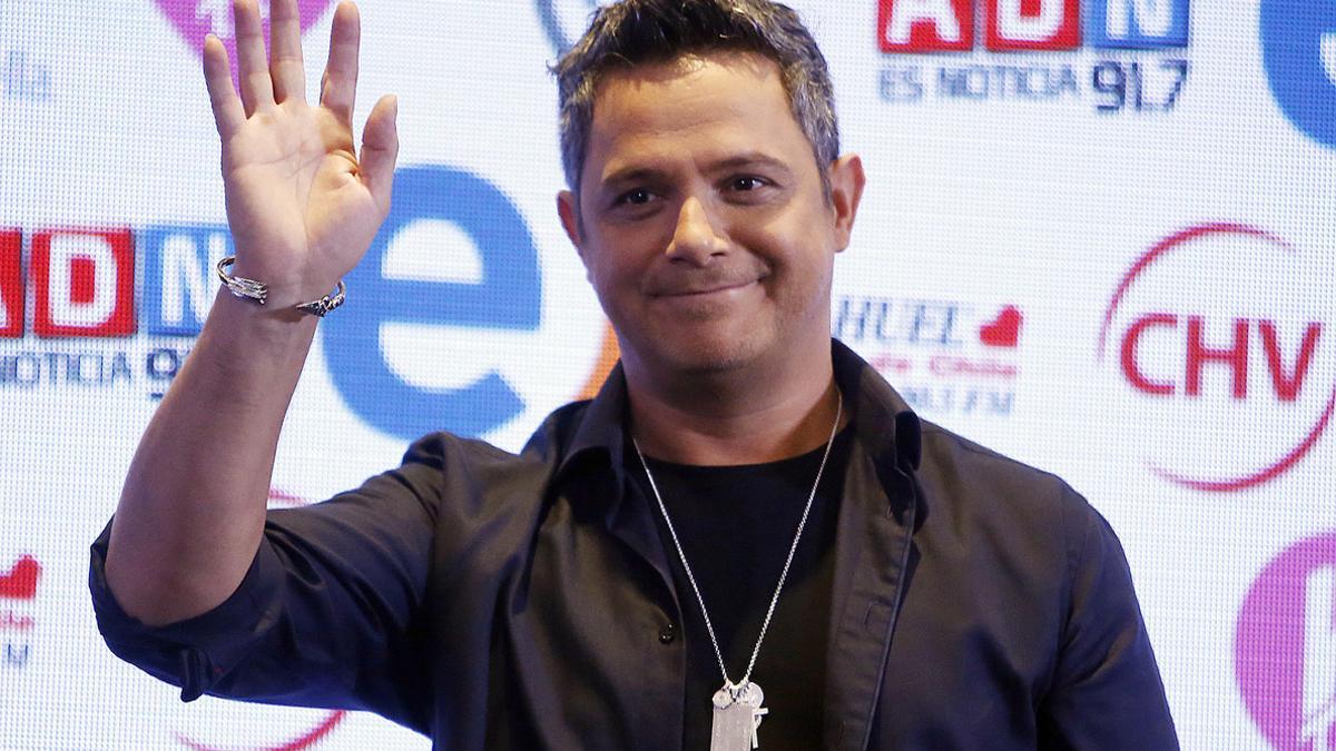 Alejandro Sanz, en el 57º edición del Festival Internacional de la Canción de Viña del Mar, en el Chile, en febrero del 2016.