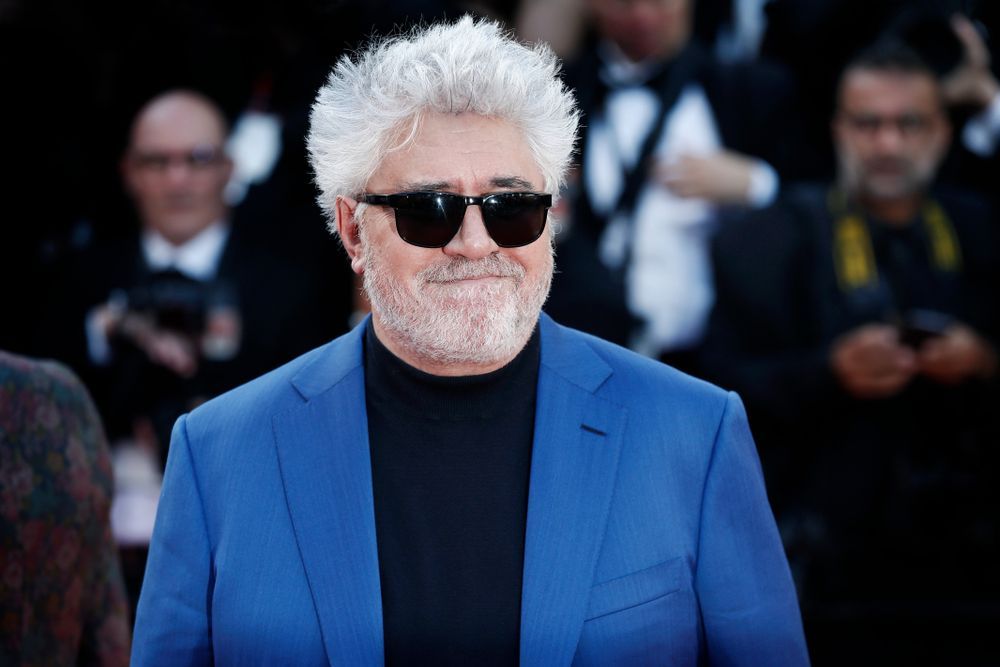 Pedro Almodóvar se presentaba con su película 'Madres paralelas'.