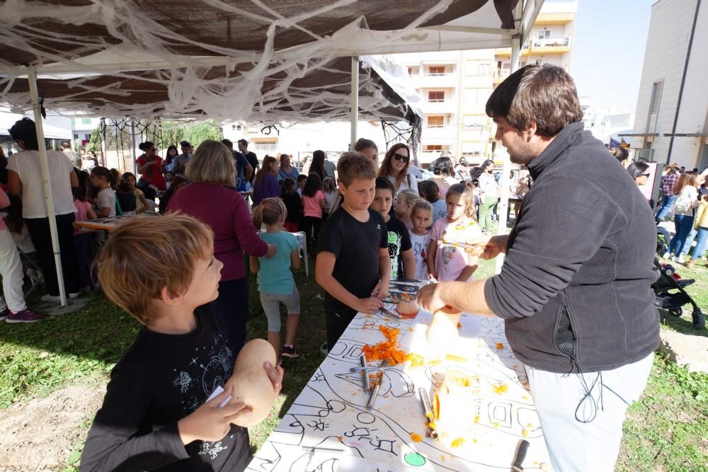 La principal necrópolis púnica existente en el Mediterráneo, la de Puig des Molins, fue el escenario escogido por centenares de personas para conmemorar el Día de los Difuntos en Ibiza