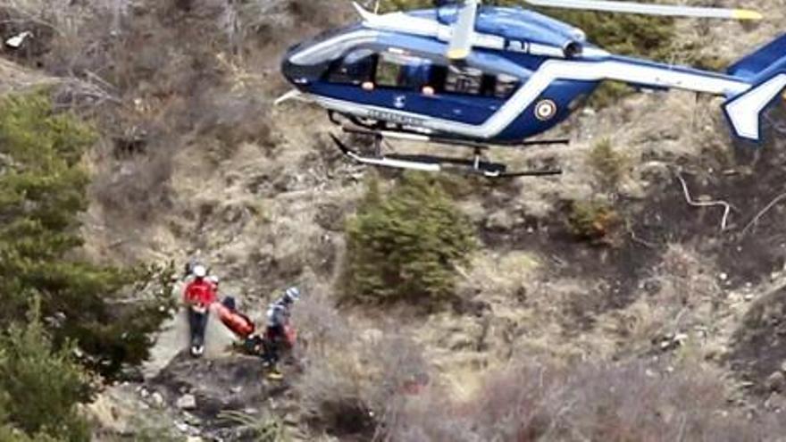 S&#039;eleven a deu les víctimes gironines que viatjaven a l&#039;avió estavellat als Alps