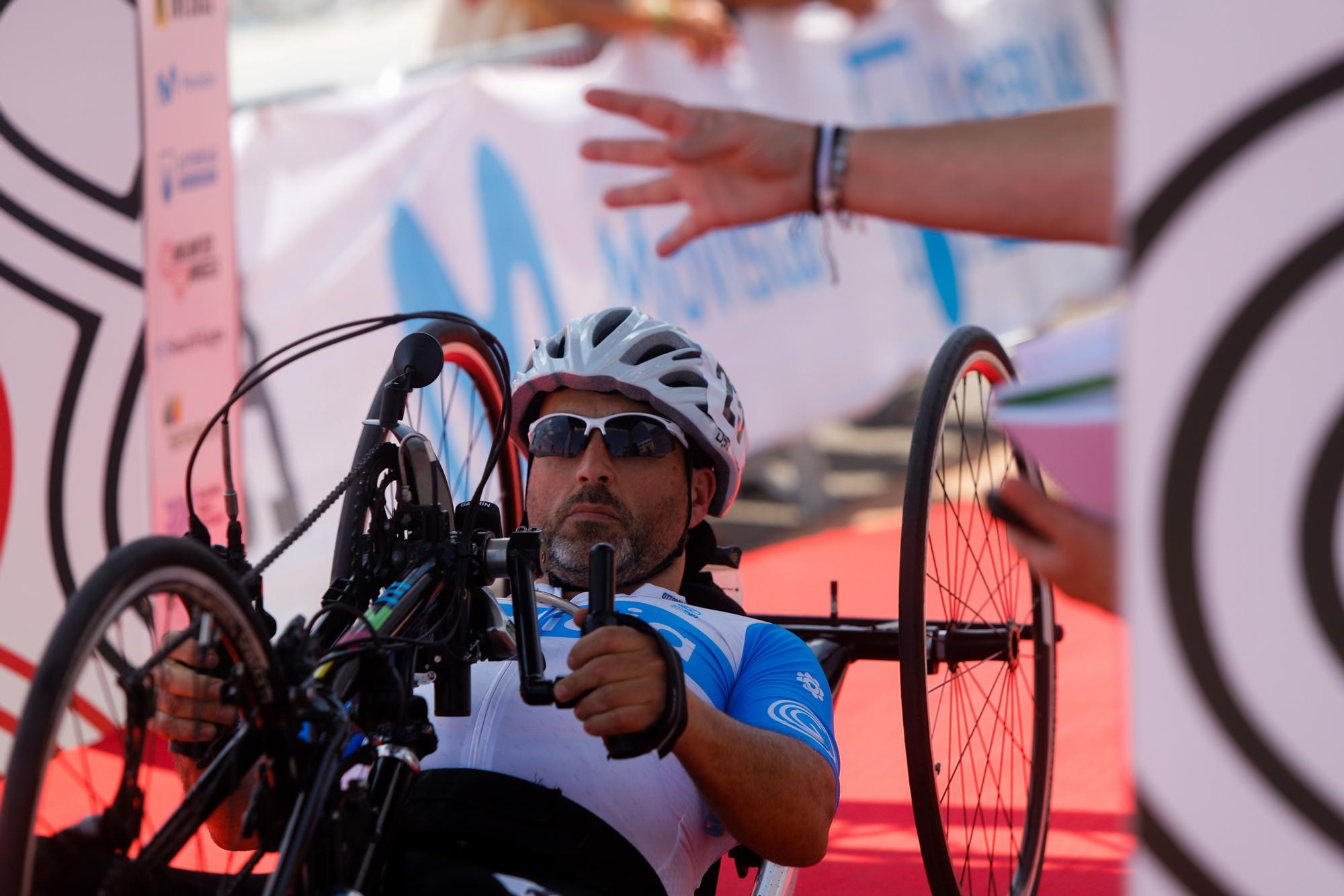 Así han sido las pruebas de ciclismo adaptado en La Marina