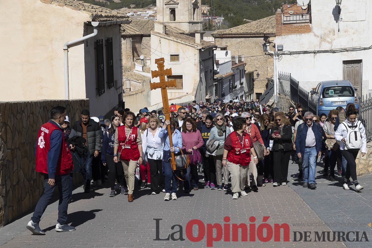 La vicaría de Cartagena, la UCAM, junto a asociaciones y peregrinos de toda España se ponen a los pies de la Vera Cruz