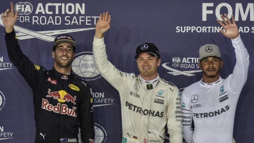 Rosberg aprieta al líder Hamilton en Singapur