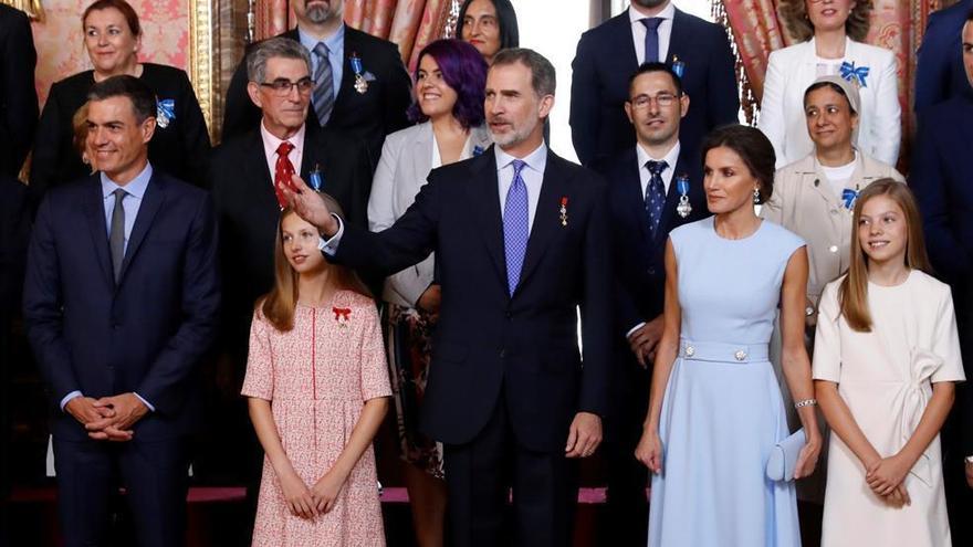 Felipe VI apela a la convivencia y ensalza un &quot;destino colectivo en democracia y libertad&quot;